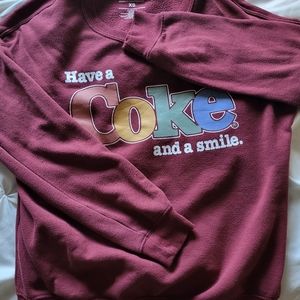 coca cola sweater